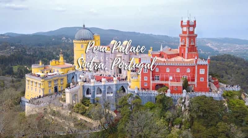 Sintra : billet d'entrée au palais et au parc de Pena avec balade en tuk-tuk