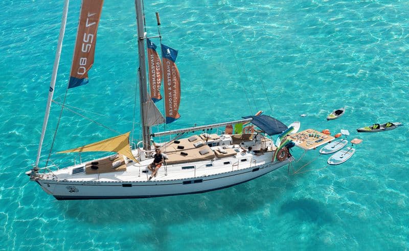 Santa Pola : excursion privée en voilier avec skipper professionnel