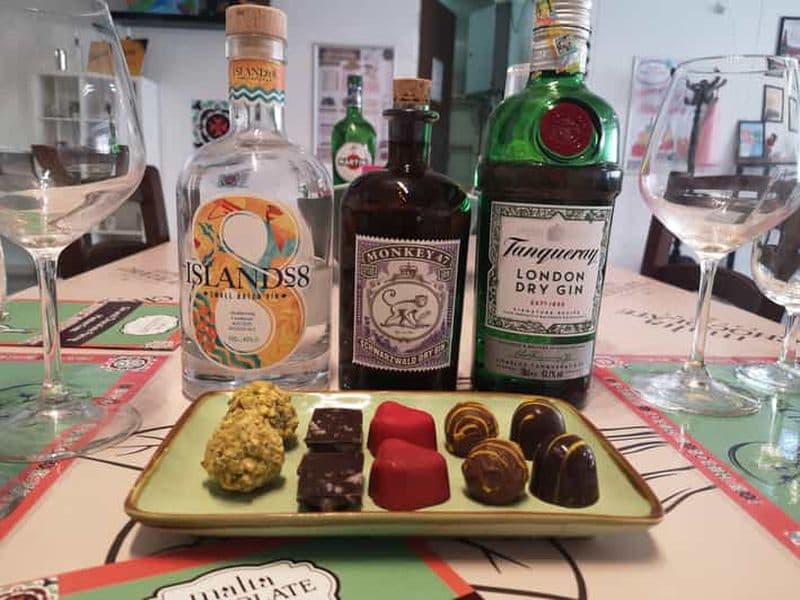 Billet Malte : Atelier de dégustation de gin et de chocolat