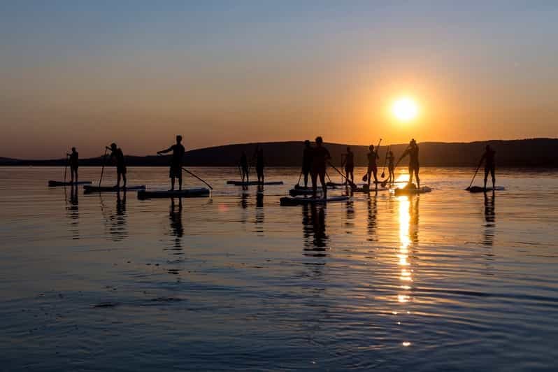 Lac Balaton : Excursion SUP au coucher du soleil le long du parc national de Tihany