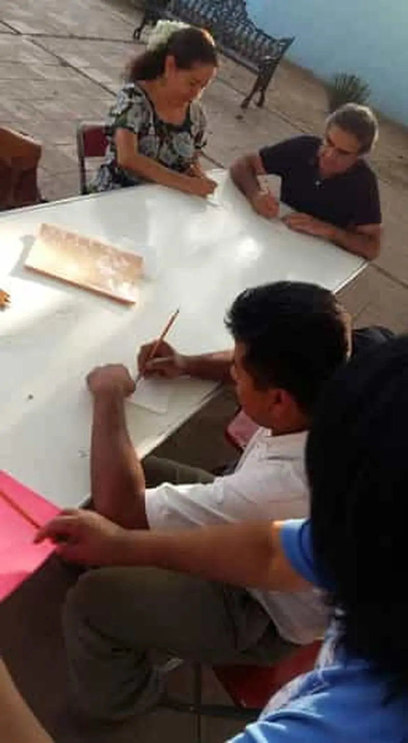 Ville de Oaxaca : Atelier de gravure