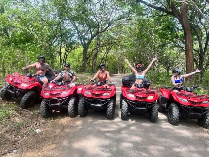 Depuis Tamarindo : Excursion en quad sur les plages secrètes