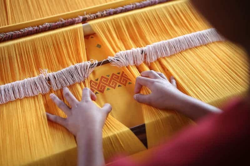 Salento : Atelier sur les techniques de tissage