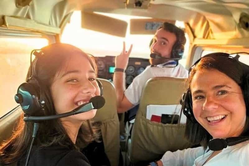 Miami : visite privée du centre-ville en avion avec boissons non alcoolisées