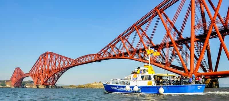 Édimbourg : Croisière touristique "Firth of Forth" à Three Bridges