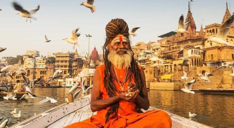 Varanasi : visite d'une jounée des principaux sites de la ville et croisière sur le Gange