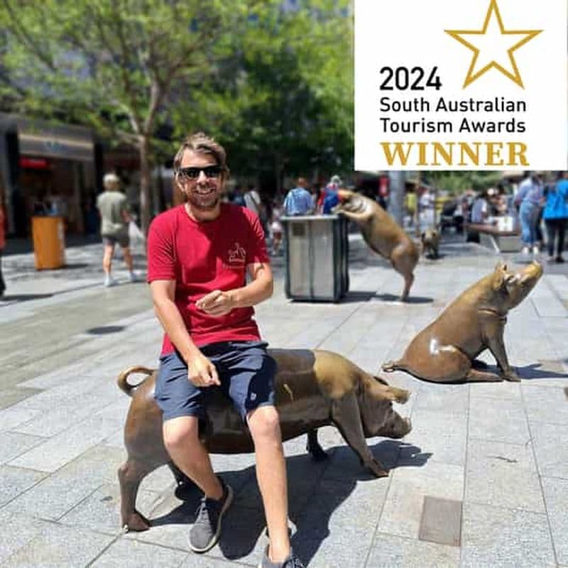 Adélaïde : Visite guidée à pied avec boisson et collation