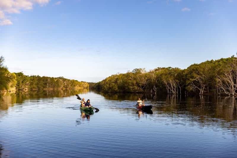 Île Bribie : visite en 4x4, kayak et bunker de la Seconde Guerre mondiale