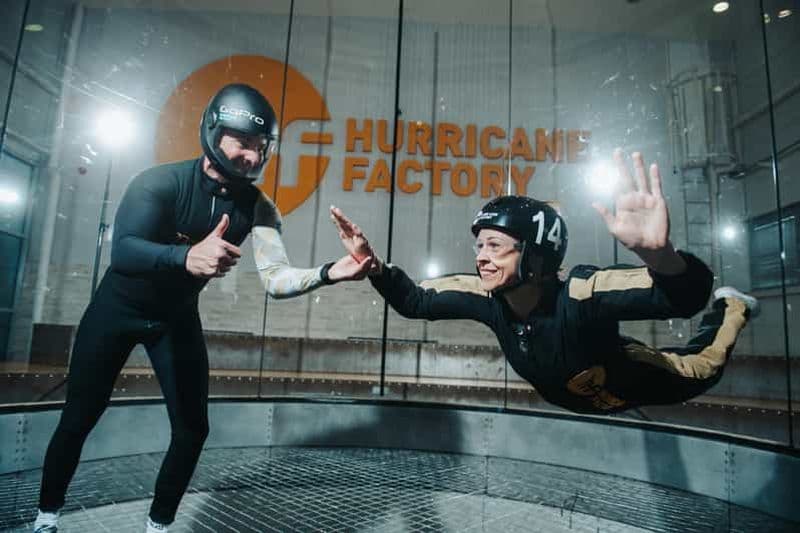 Prague : Le parachutisme en salle Hurricane Factory