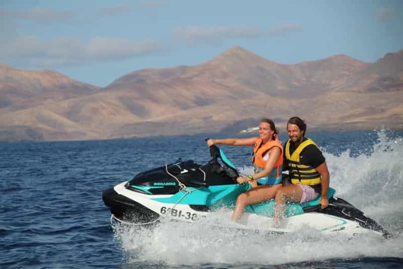 Playa Blanca : Excursion de 40 minutes en jet ski à Marina Rubicón