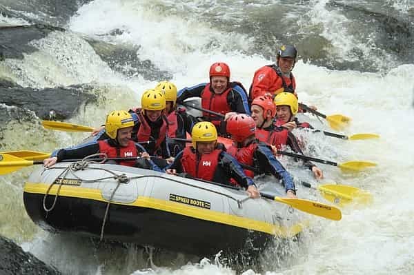 Aberfeldy : Rafting sur la rivière Tay