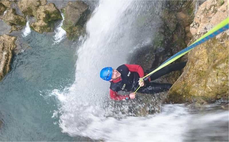 Billet Alicante : Canyoning aquatique dans le ravin de Gorgo de la Escalera