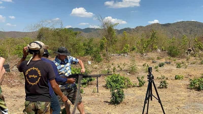 Stand de tir au Cambodge Visite touristique de Phnom Penh