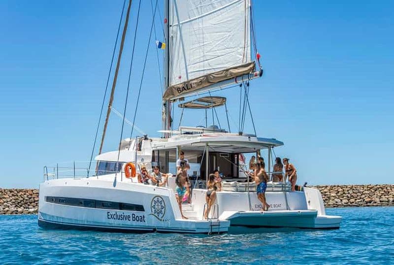 Gran Canaria : excursion en catamaran d'une journée avec repas et boissons
