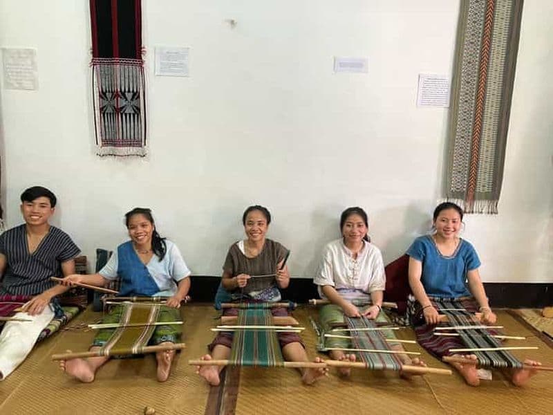 Luang Prabang : atelier de tissage d'une journée et demie