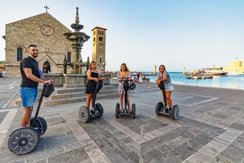 Rhodes : Explorez la ville nouvelle et médiévale en Segway