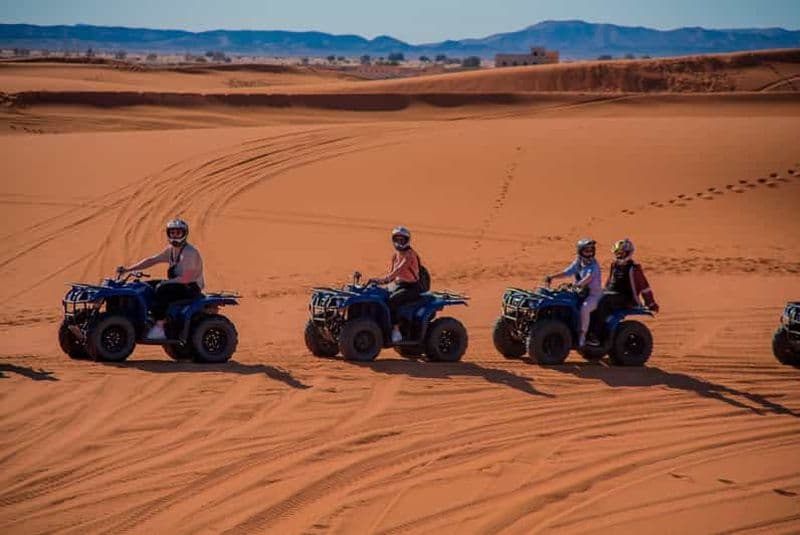 Merzouga : Safari aventure en quad et planche à voile