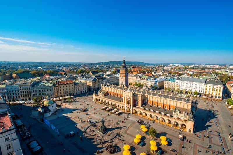 Billet Cracovie : Visite touristique de la ville en voiturette de golf électrique