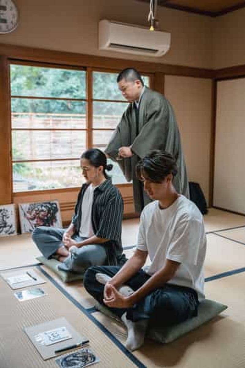 Tokyo : méditation zen, calligraphie et cérémonie du thé