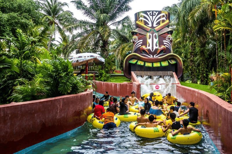 Billet pour le parc aquatique à thème A'famosa et le Safari Wonderland