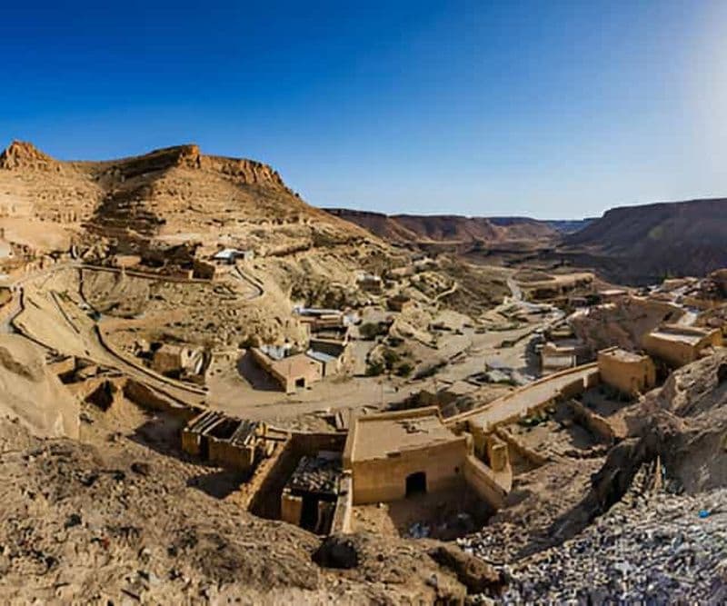 Djerba : Tataouine (film de la guerre des étoiles) et Chenini Tour avec déjeuner