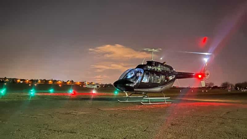 Budapest : Vol de nuit en hélicoptère