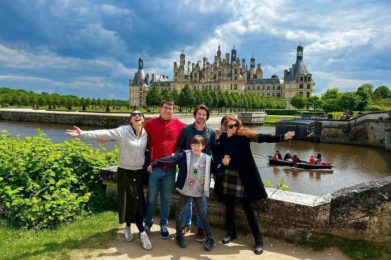 Visite privée à Paris : château de Chambord avec voiturette de golf + cadeau