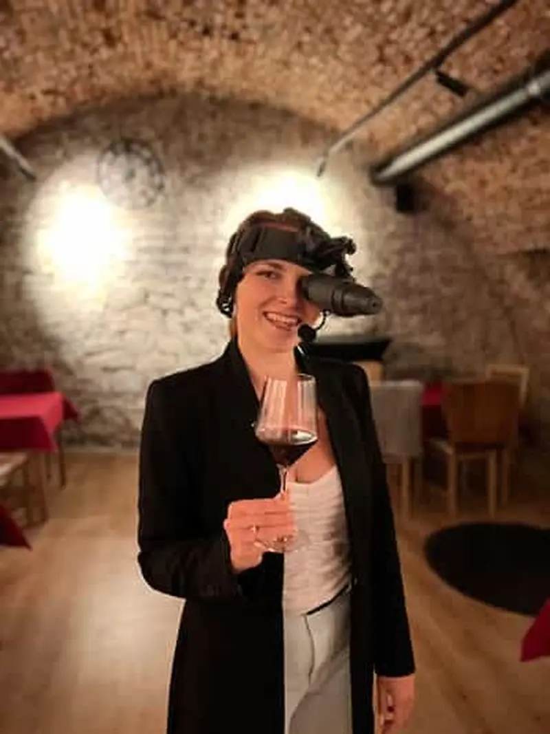 Bratislava : Dégustation de vin dans l'obscurité