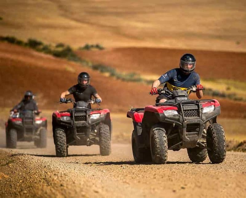 Depuis urubamba : Tour en quad Aventure Maras, Moray & Mines de Sel
