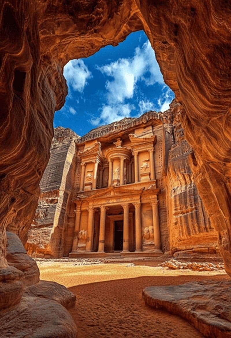 Billet Visite d'une journée d'Amman à Petra avec promenade à cheval dans le désert