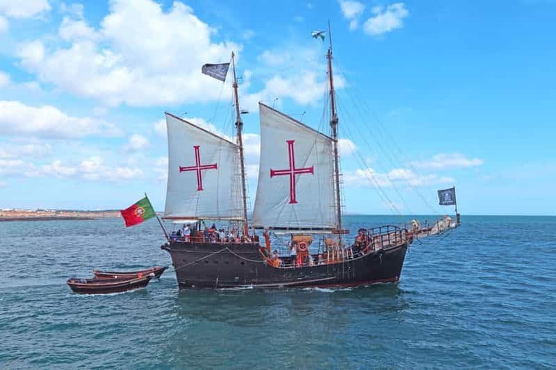 Portimão : croisière dans les grottes du bateau pirate