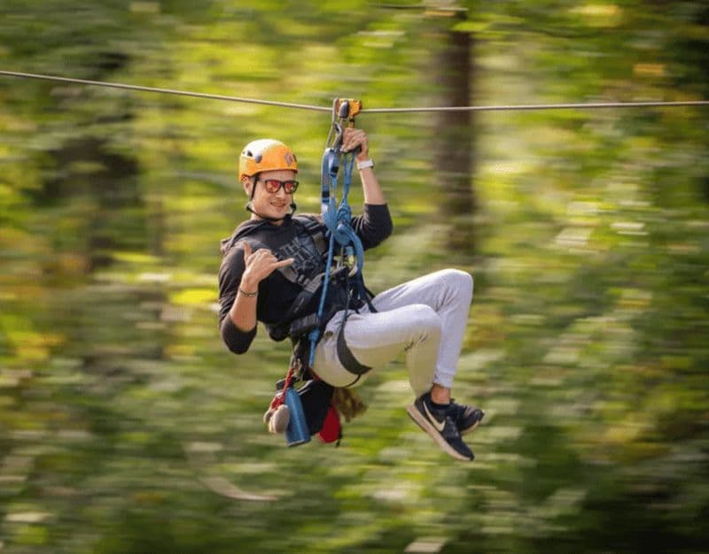 Zanzibar : tyrolienne et aventure dans la forêt de Masingini