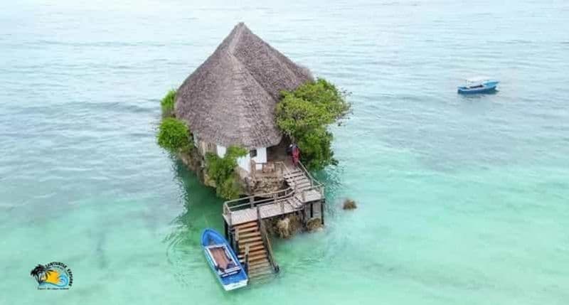 Zanzibar : forêt de Jozani, grotte de Salaam et restaurant The Rock