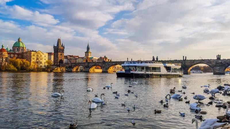 Prague : Croisière touristique sur la rivière Vltava