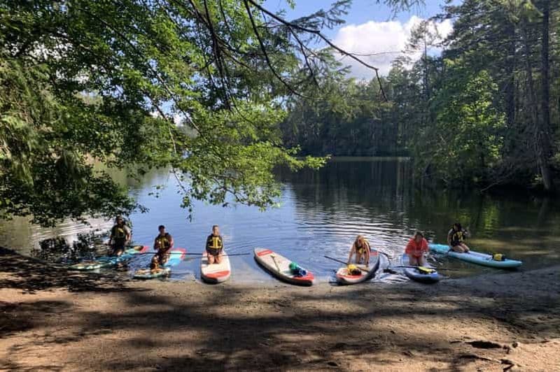 Lac Thetis : Excursion en paddle board avec matériel inclus