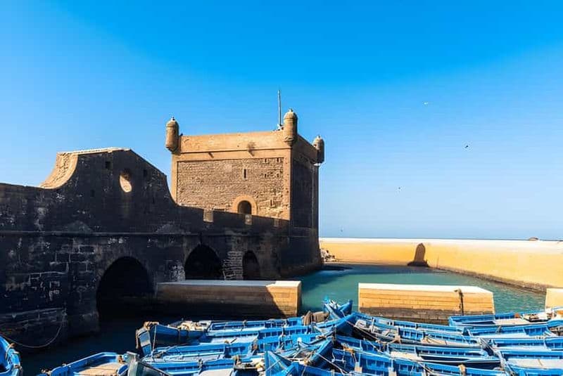 Au départ de Marrakech : Excursion d'une journée à Essaouira à dos de chameau, à cheval et en quad