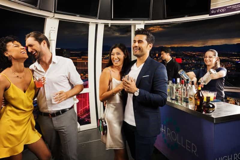 Las Vegas : billet d'entrée pour la High Roller avec open bar en cabine