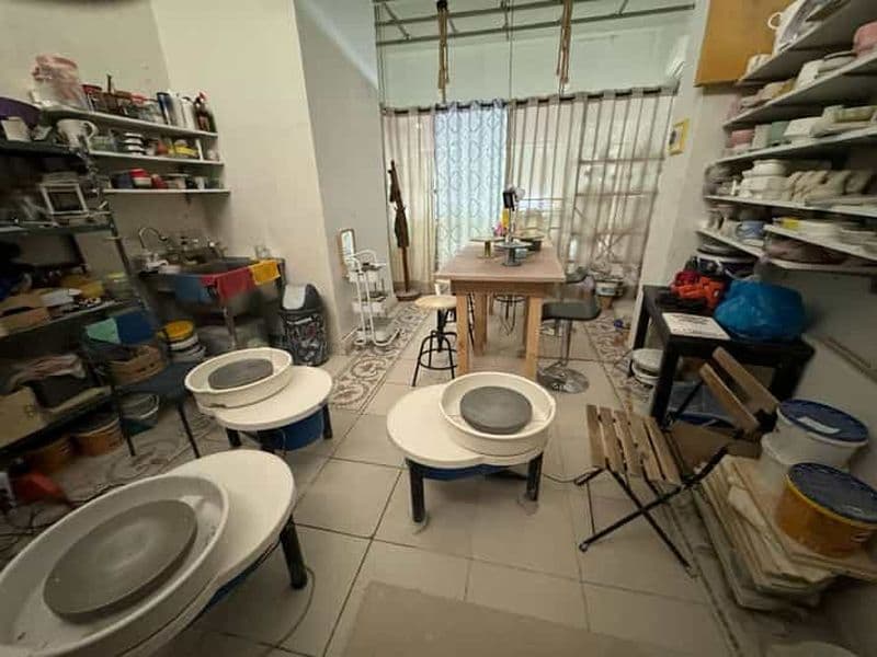 Athènes : Cours de poterie et peinture sur tasse