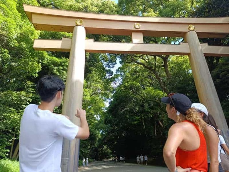 Billet Tokyo : visite à pied du sanctuaire Meiji Jingu et de la culture shintoïste