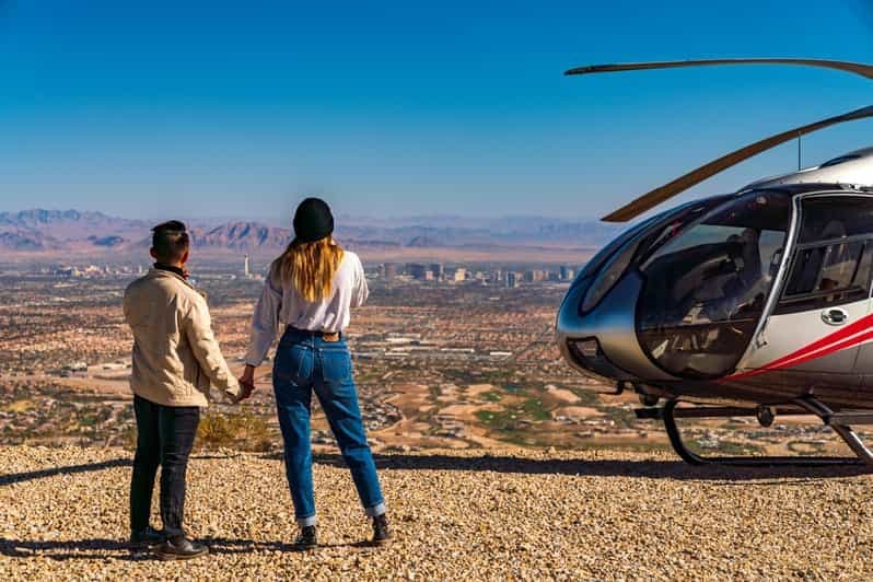 Las Vegas : Circuit d'atterrissage en hélicoptère dans le Red Rock Canyon