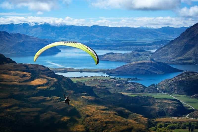 Wanaka : Expérience de parapente en tandem