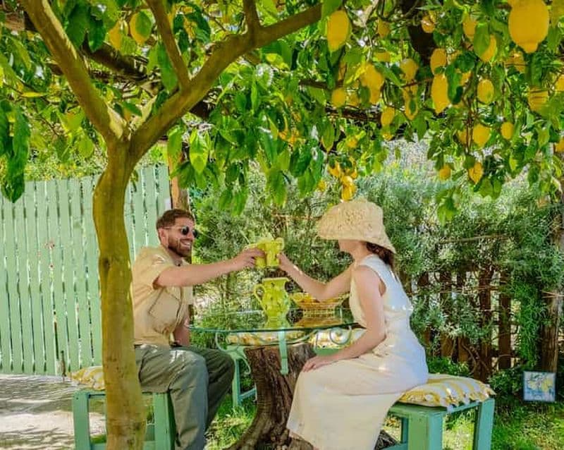 Sorrente : Atelier de céramique sur la côte amalfitaine avec des saveurs locales