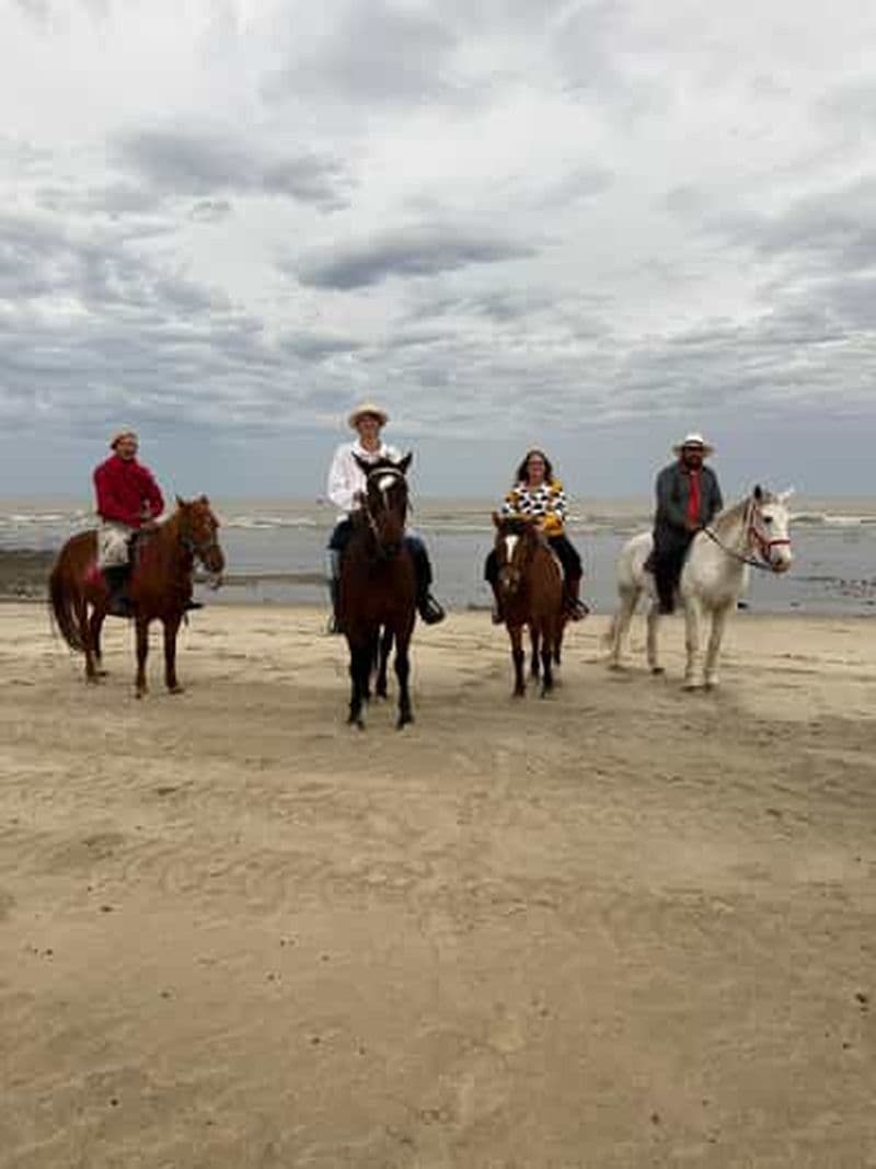 Montevideo : Promenade à cheval sur un sentier menant à la plage