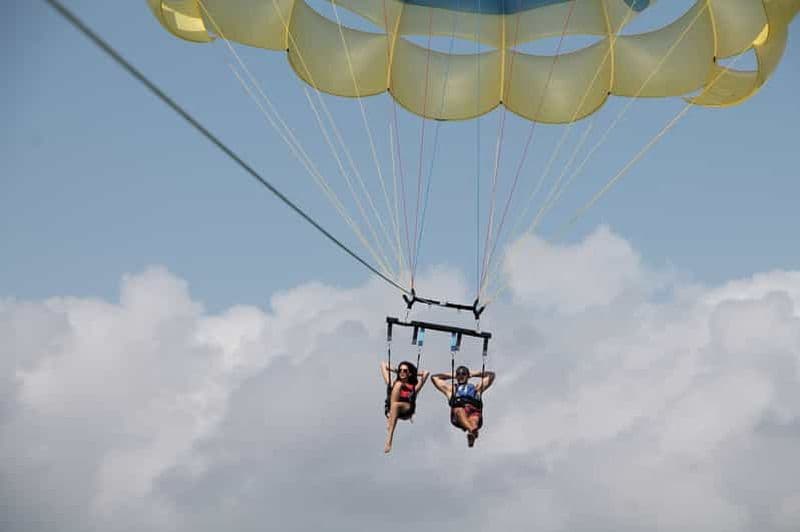 Playa del Carmen : aventure en parachute ascensionnel avec transfert