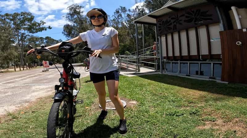 Découvrez la côte nord de Noosa : visite guidée en vélo électrique respectueuse de l'environnement