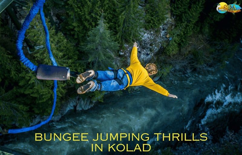 Saut à l'élastique à Kolad
