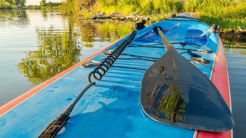 Stand-Up Paddle sur la rivière Vez avec un guide