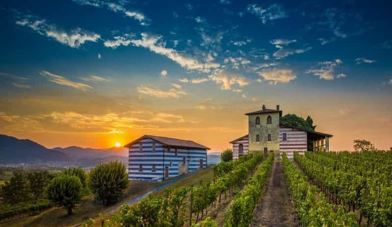Milan : Excursion d'une journée au vignoble de Franciacorta et à Bergame avec déjeuner