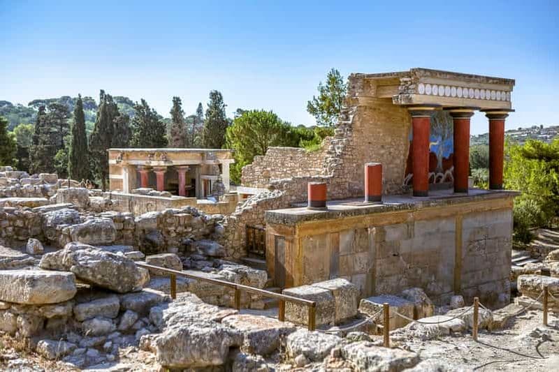 Palais de Knossos : billet coupe-file et visite guidée privée