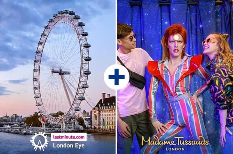 Billet Londres : London Eye et billet combiné Madame Tussauds